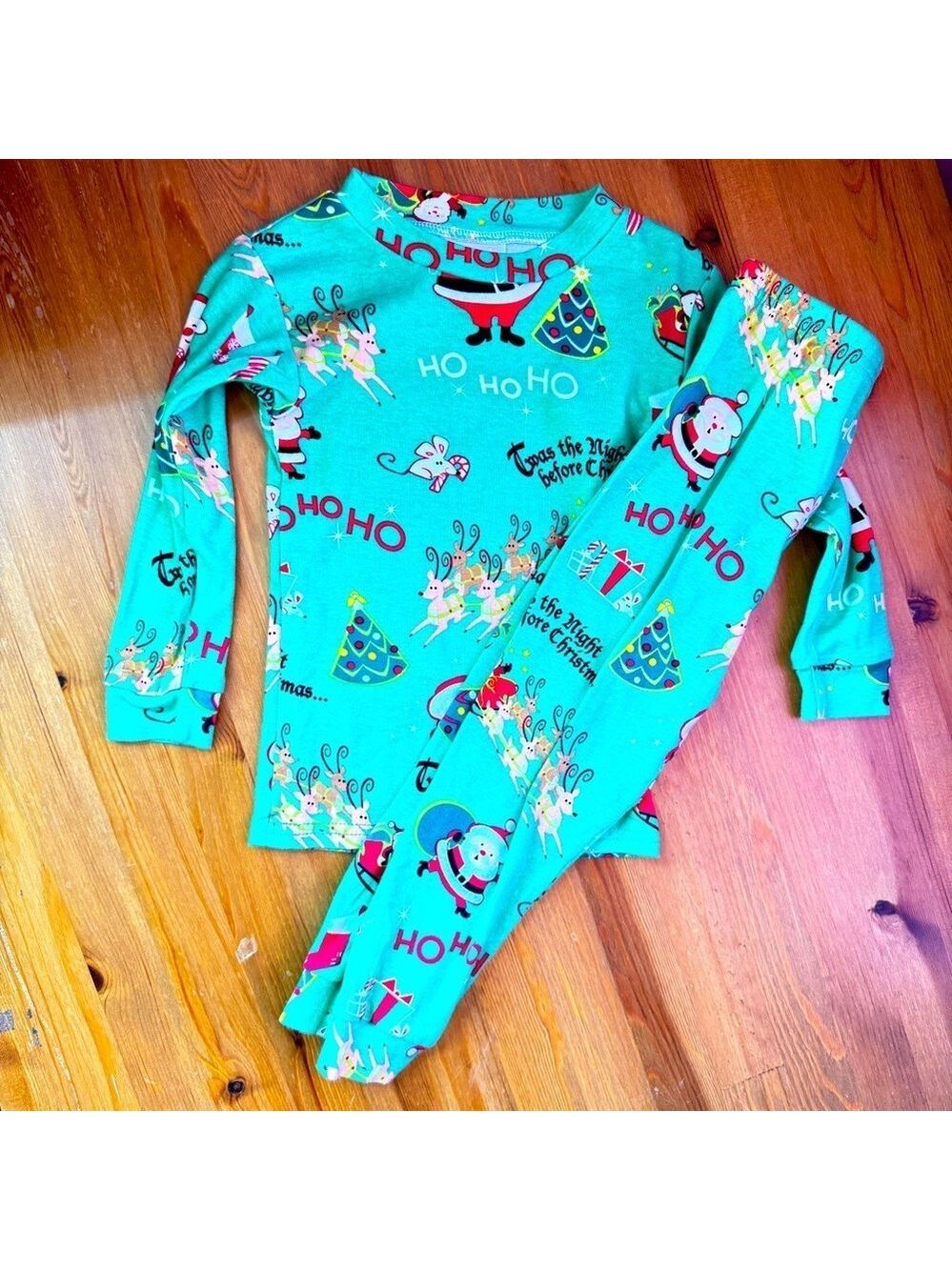 Books to bed Christmas pajamas